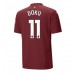 Manchester City Jeremy Doku #11 Tredjedrakt 2024-25 Korte ermer